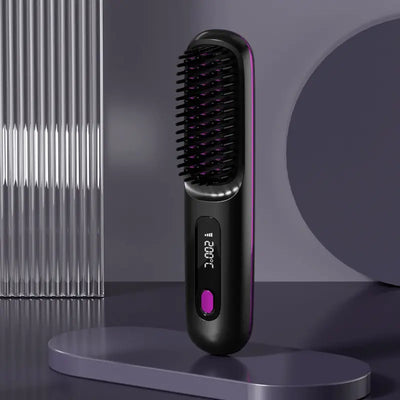 Brosse ™ - lissante sans fil ™ - Liberté capillaire instantanée !