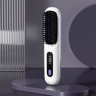 Brosse ™ - lissante sans fil ™ - Liberté capillaire instantanée !