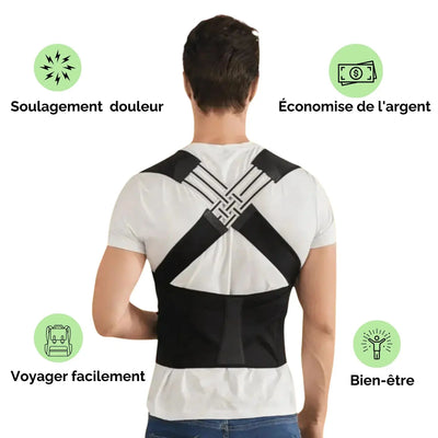 Ceinture de correction de posture dorsale  Zeneskincare
