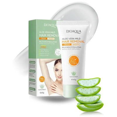 Crème Épilatoire Aloe Vera  Zeneskincare