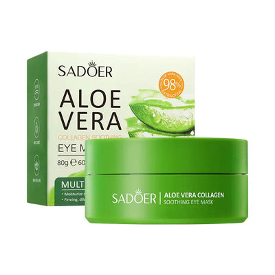 Masque pour les Yeux au Collagène et Aloe Vera  Zeneskincare