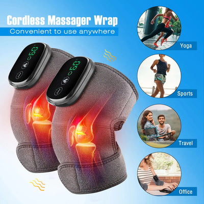 Masseur électrique chauffant pour les genoux Zeneskincare