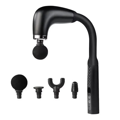 Smart Fascia Gun Electric Massager Massage Hammer Rechargeable Fascia Gun Home Handheld Hammer Back Artifact Body Massager