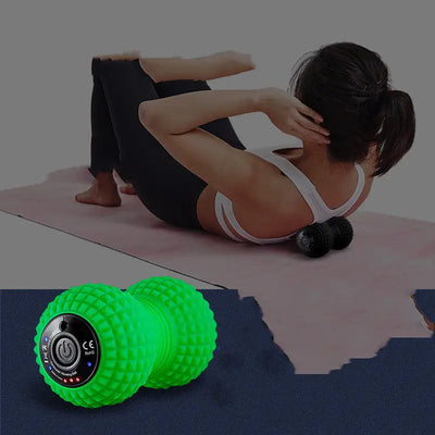 Balle de massage dos pour détendre les muscles fatigués après le yoga.