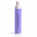 Flacon de crème hydratante peau sensible sans parfum de ZeneskinCare.