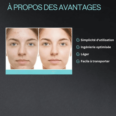 GlowGlass Booster - Lumière pour le visage