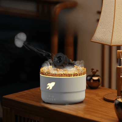 Humidificateur volcanique lumineux Lunavolk
