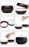 Diffuser 300ml Wood Grain Aroma Diffuser Zeneskincare