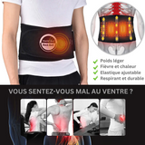 Appareil de thermothérapie avancé : Ceinture Dorsale Chauffante Électrique.