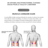 Ceinture de relaxation musculaire pour la taille et l’abdomen, idéale à domicile.