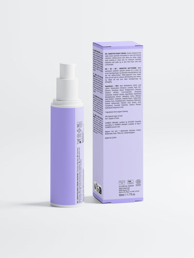 Sensitive Skin Overnight Cream, Fragrance-Free